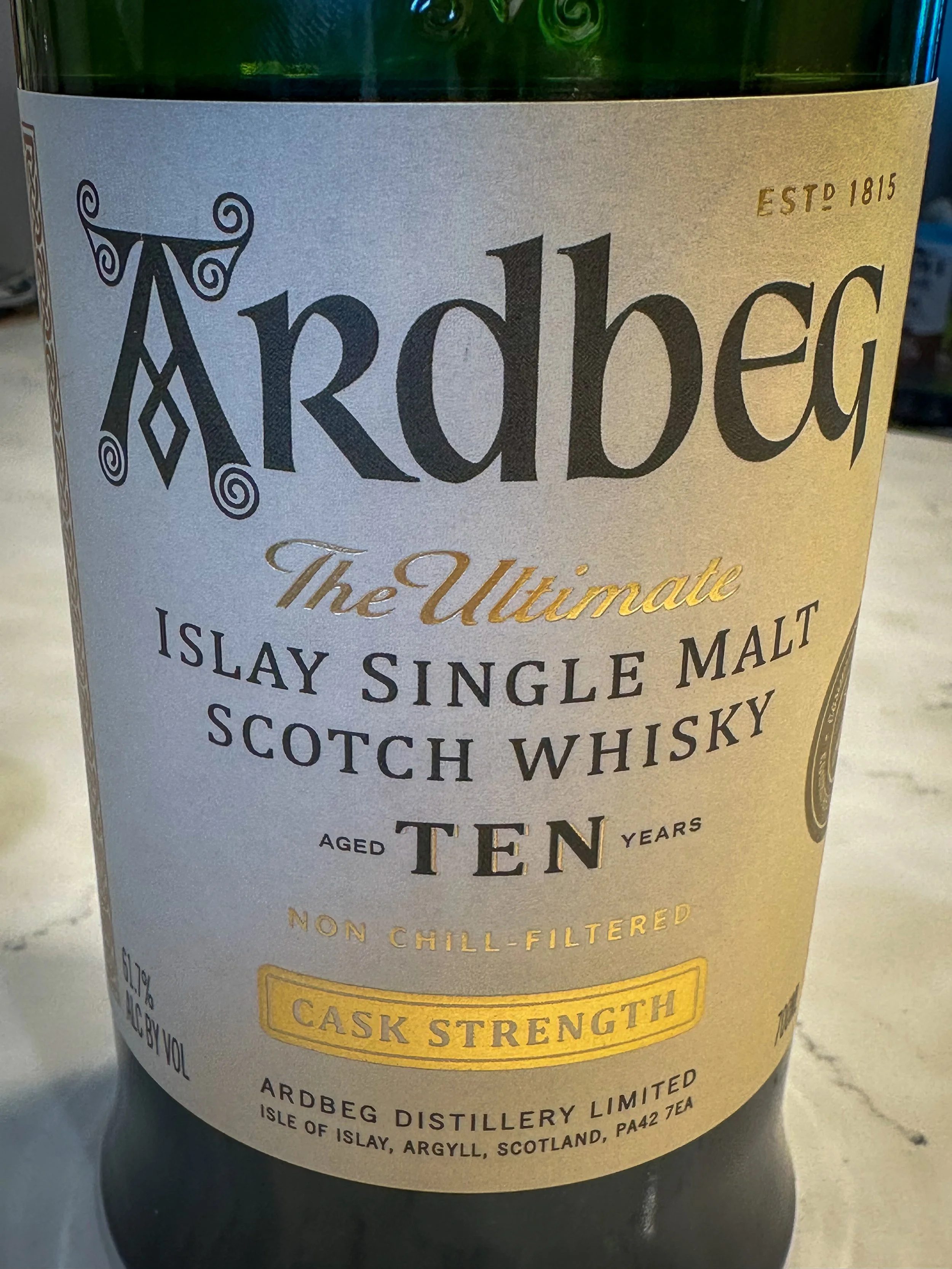 Ardbeg 10yo Cask Strength — Dramface